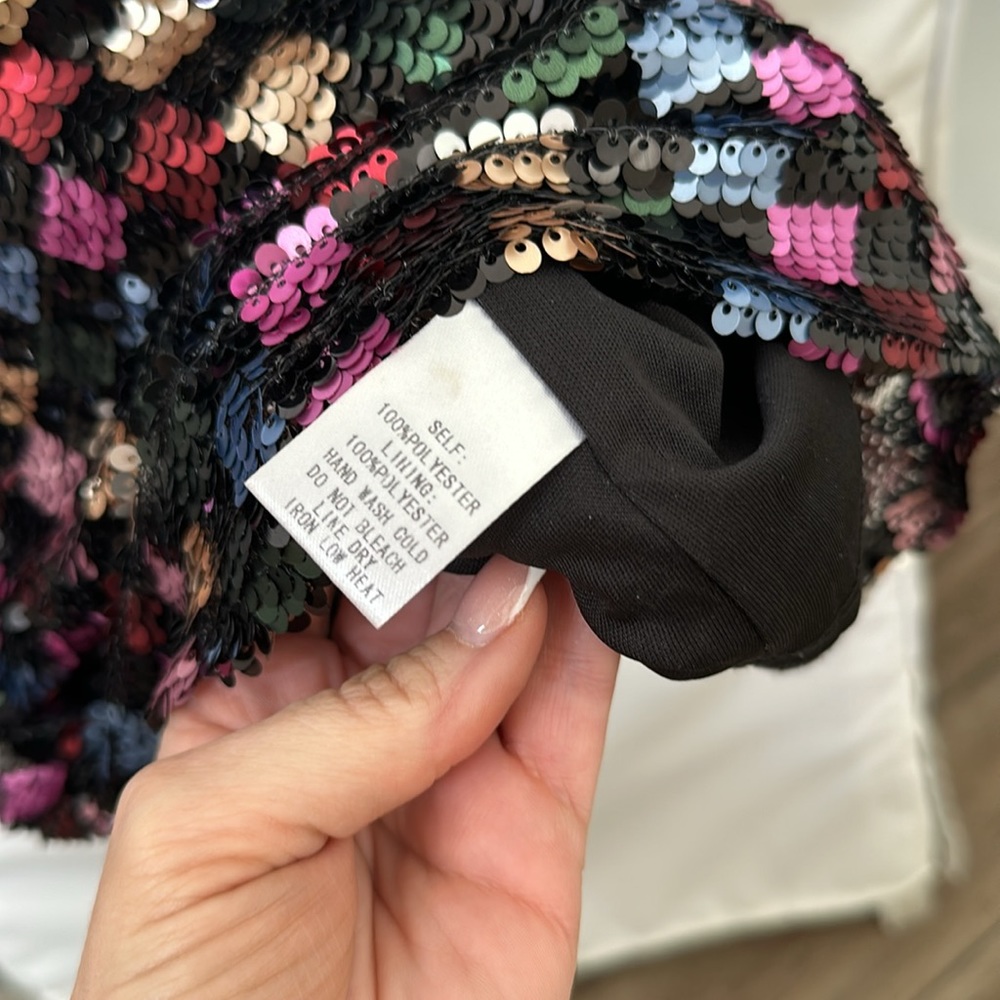 Anna Grace - Sequin top - NWOT - Picture 7 of 12